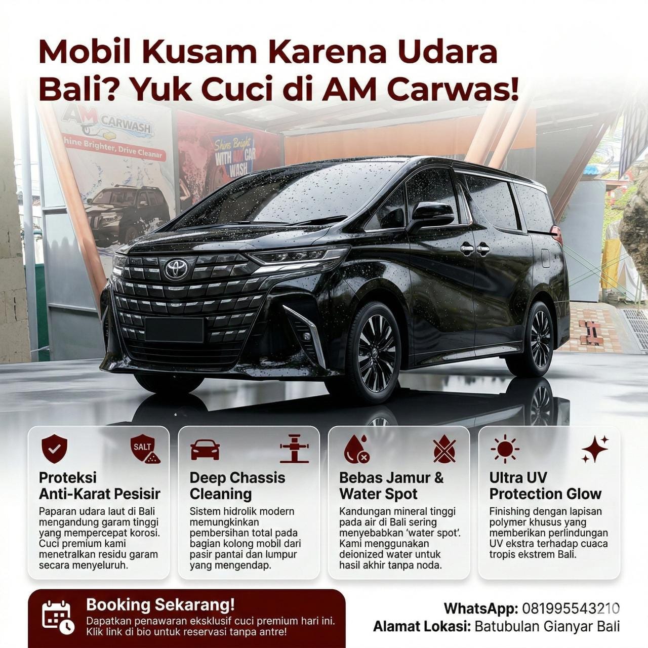 Mobil Kinclong di Pulau Dewata: Panduan Lengkap Memilih Jasa Cuci Mobil di Bali
